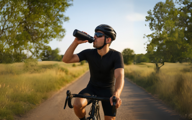 quanto bere in bici estate